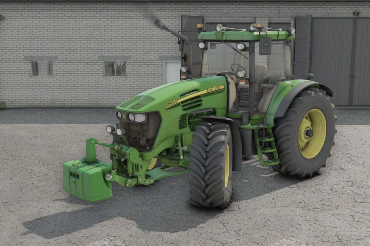 Трактор John Deere 7020 Edit для Farming Simulator 25 — 6