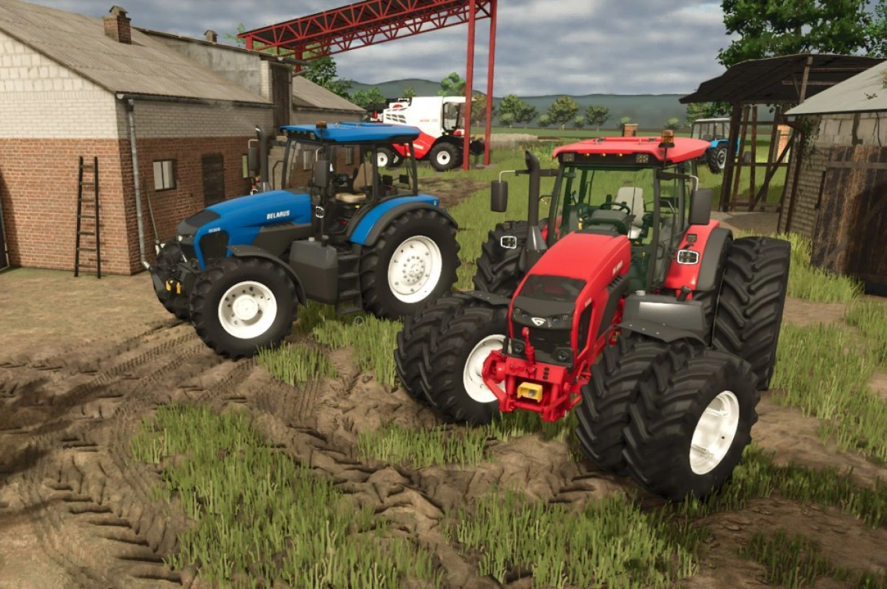 Трактор MTZ 2022.7 для Farming Simulator 25 — 1