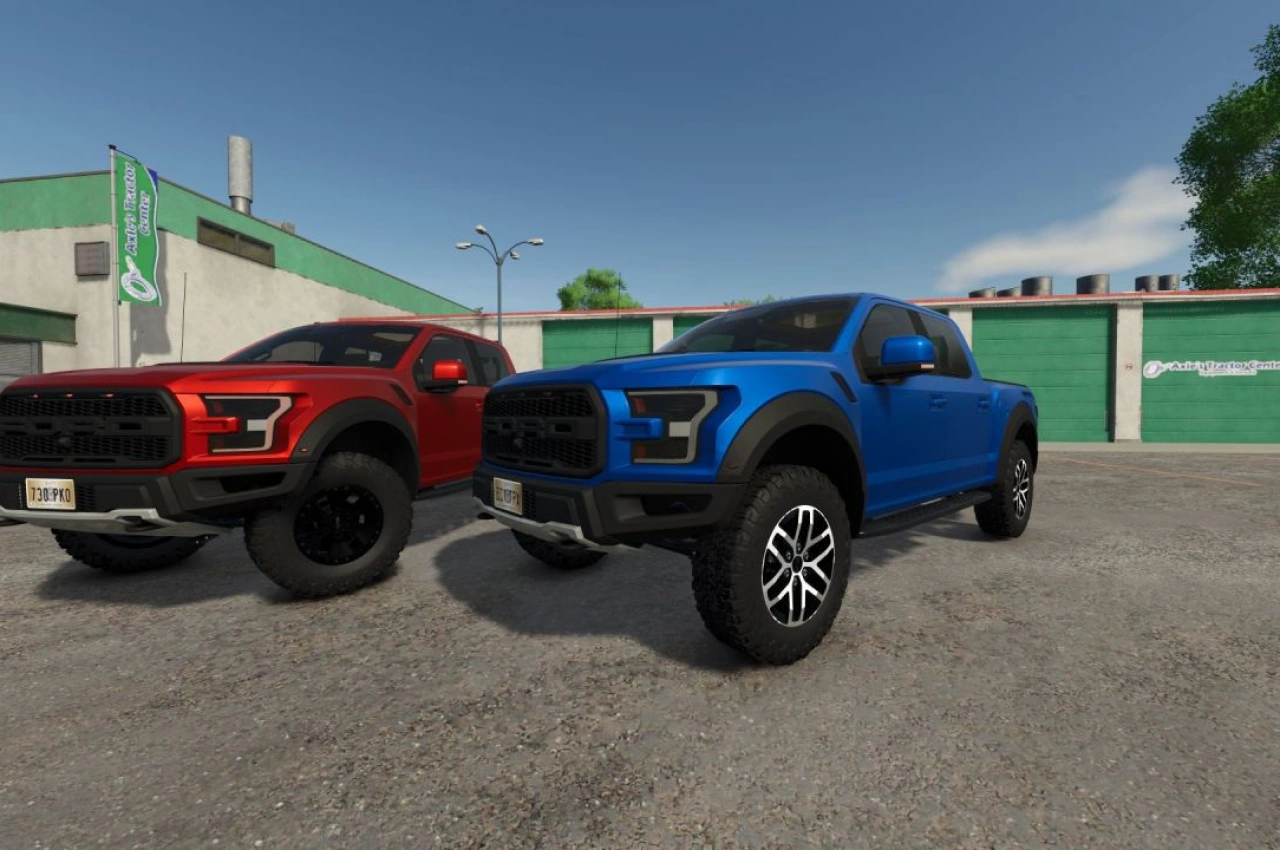 Автомобіль Ford F-150 Raptor Supercrew 2017 для Farming Simulator 25 — 2