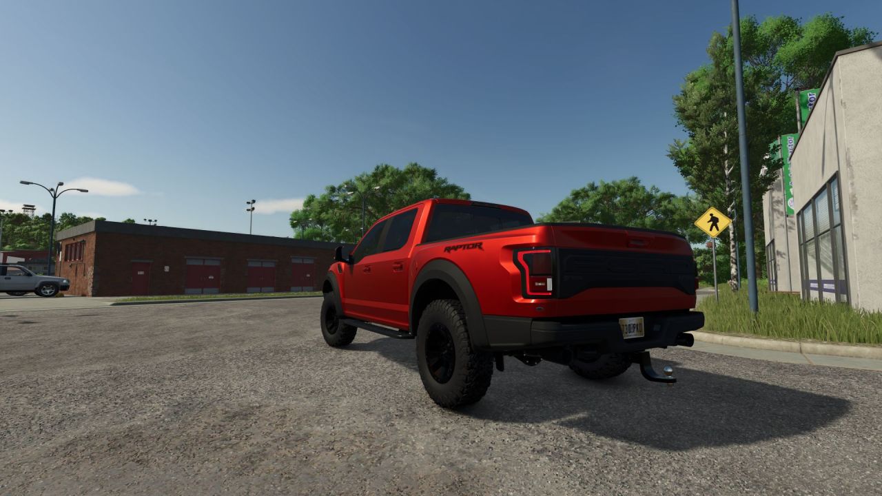 Автомобіль Ford F-150 Raptor Supercrew 2017 для Farming Simulator 25