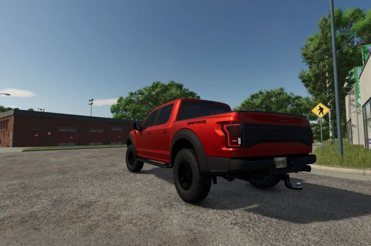 Автомобіль Ford F-150 Raptor Supercrew 2017 для Farming Simulator 25 — 3