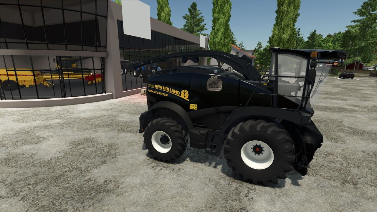 Tractor New Holland Black Edition for Farming Simulator 25