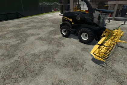Tractor New Holland Black Edition for Farming Simulator 25 — 5