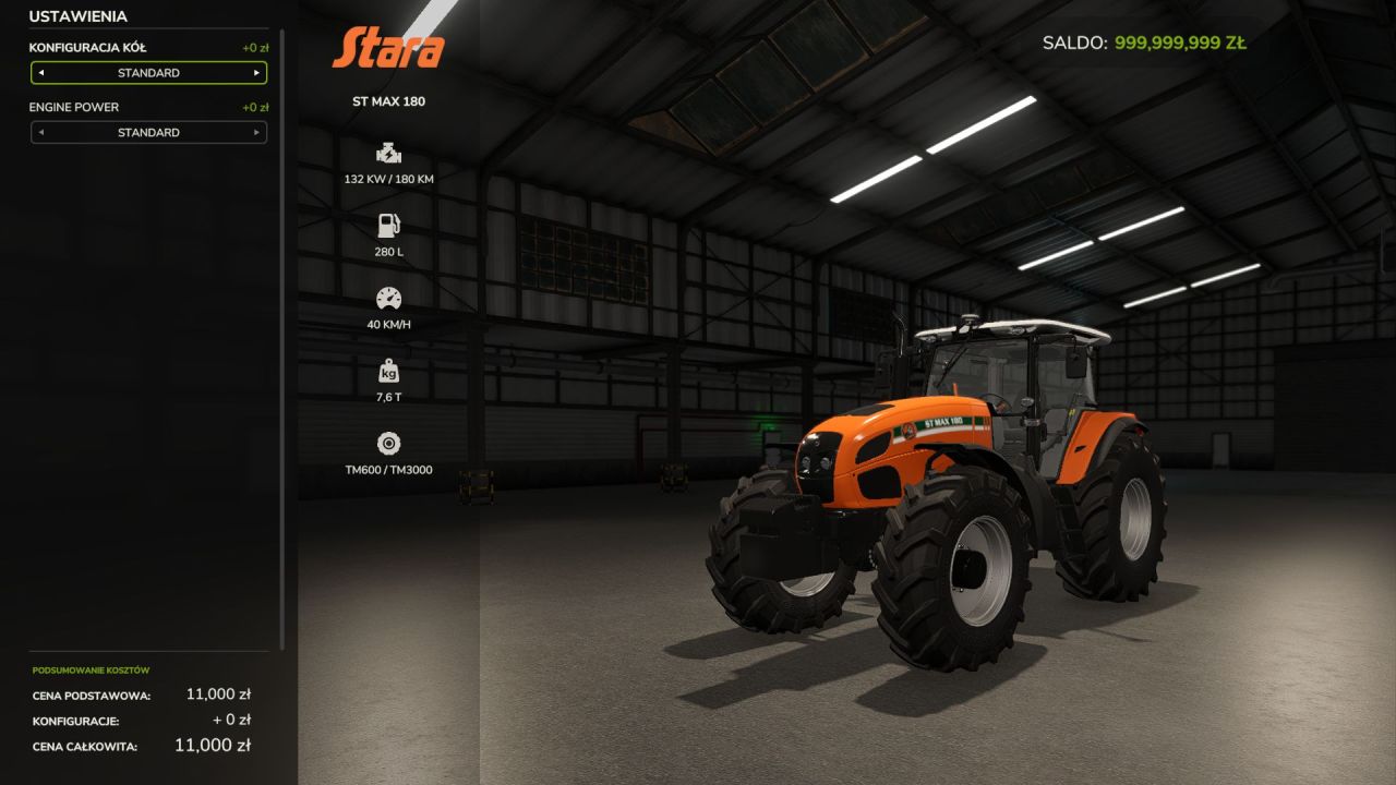 Трактор Stara ST Max 150 для Farming Simulator 25