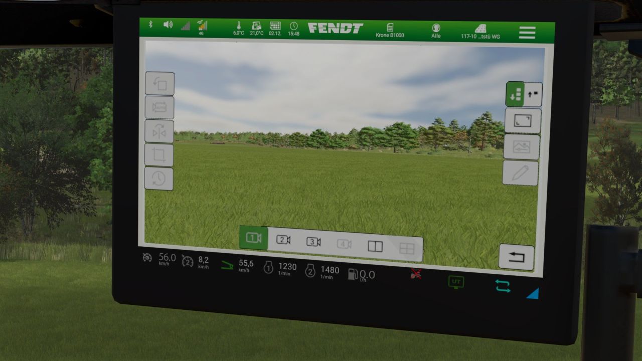 Efektywny Göweil Vario-Master V140 z Kamerami do Precyzyjnej Pracy w FS25