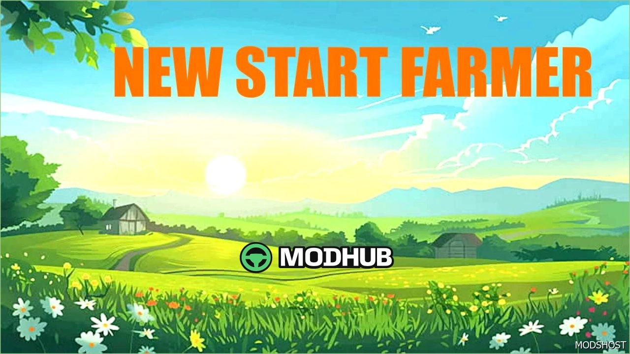 Карта FS25 NEW Start Farmer для Farming Simulator 22