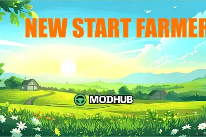 Mapa FS25 NEW Start Farmer do Farming Simulator 22