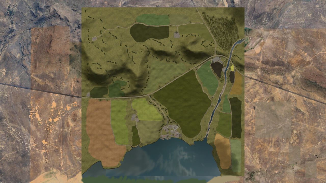 Карта Gariep Південна Африка для Farming Simulator 25