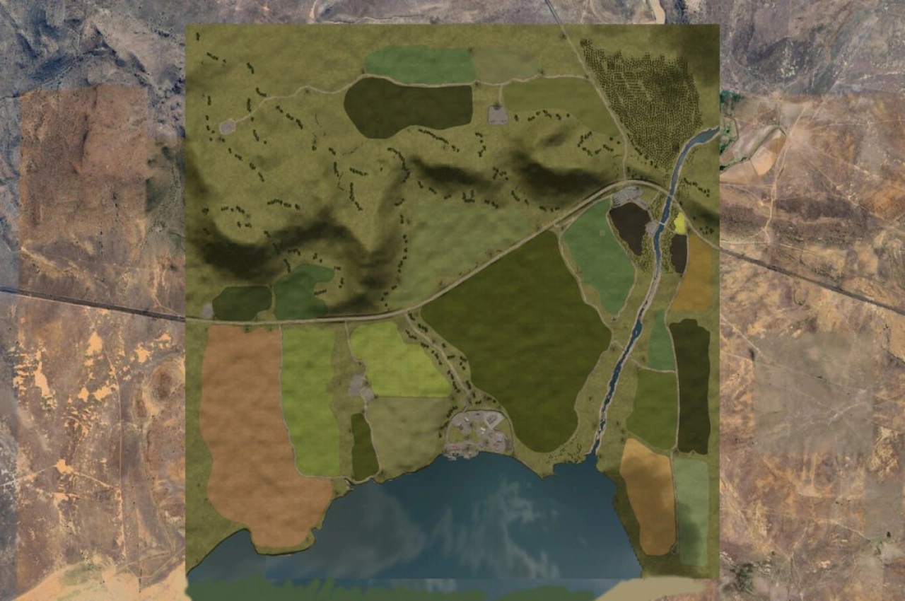 Карта Gariep Південна Африка для Farming Simulator 25 — 2