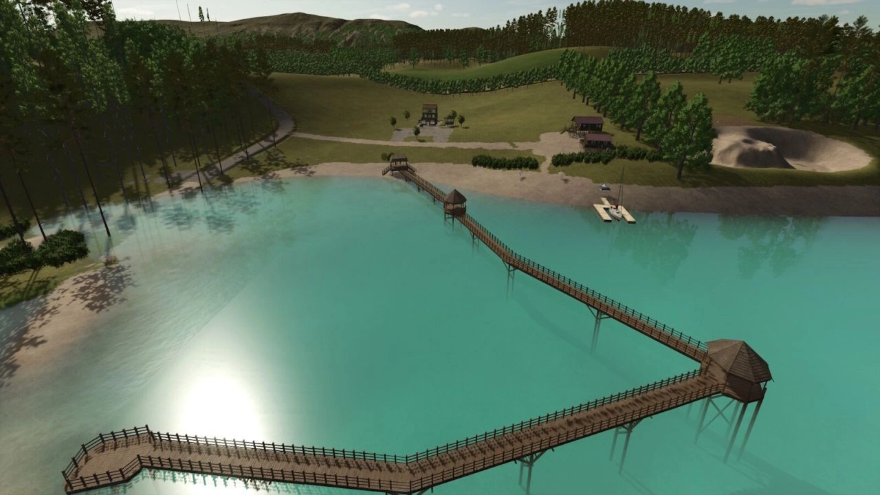 Карта Clover Ridge для Farming Simulator 25