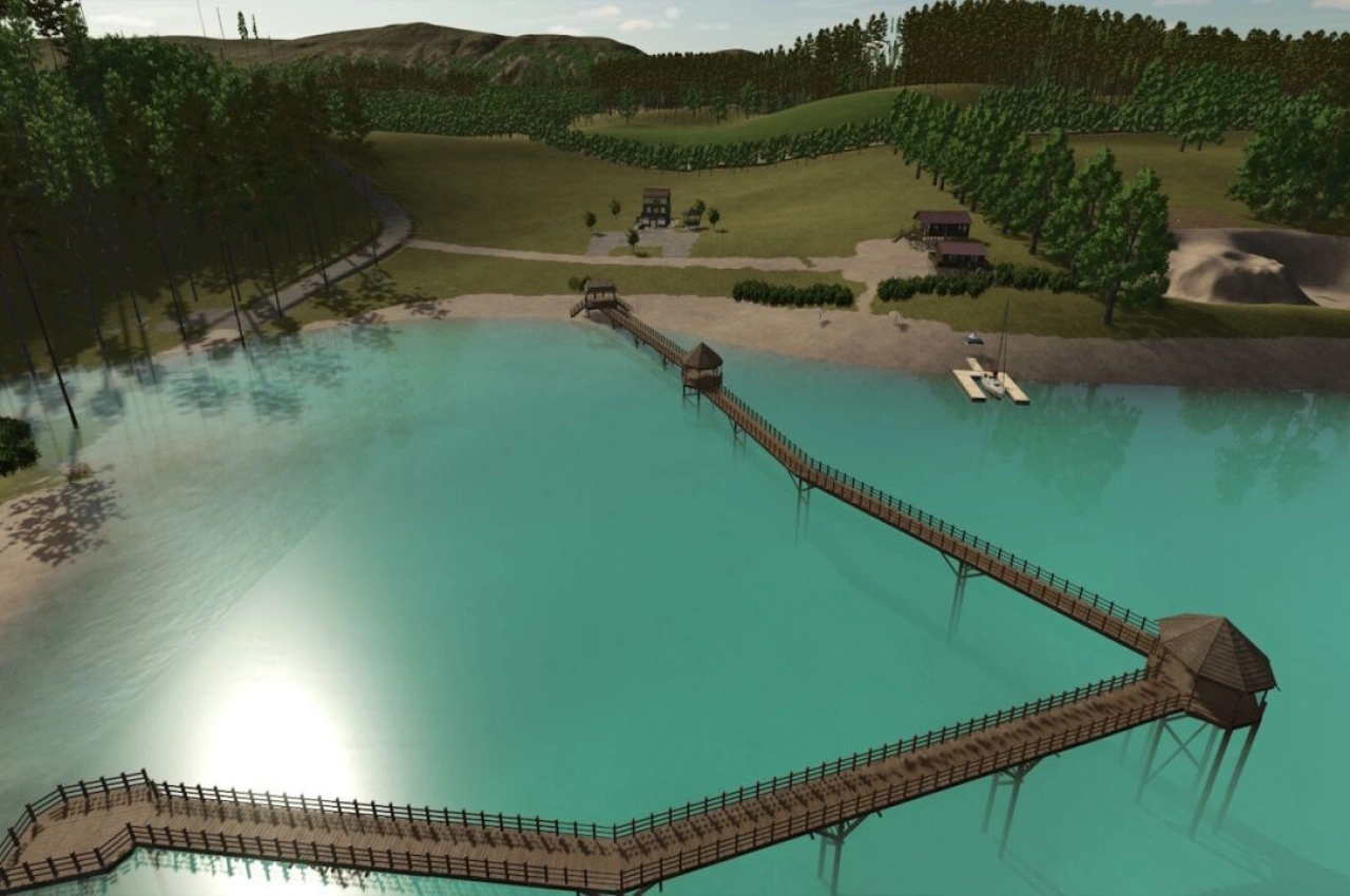 Карта Clover Ridge для Farming Simulator 25 — 1