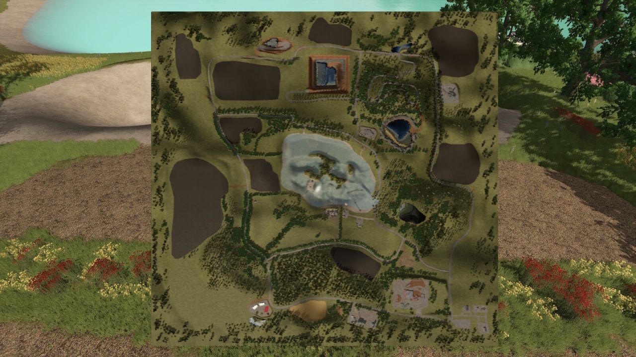 Карта Clover Ridge для Farming Simulator 25