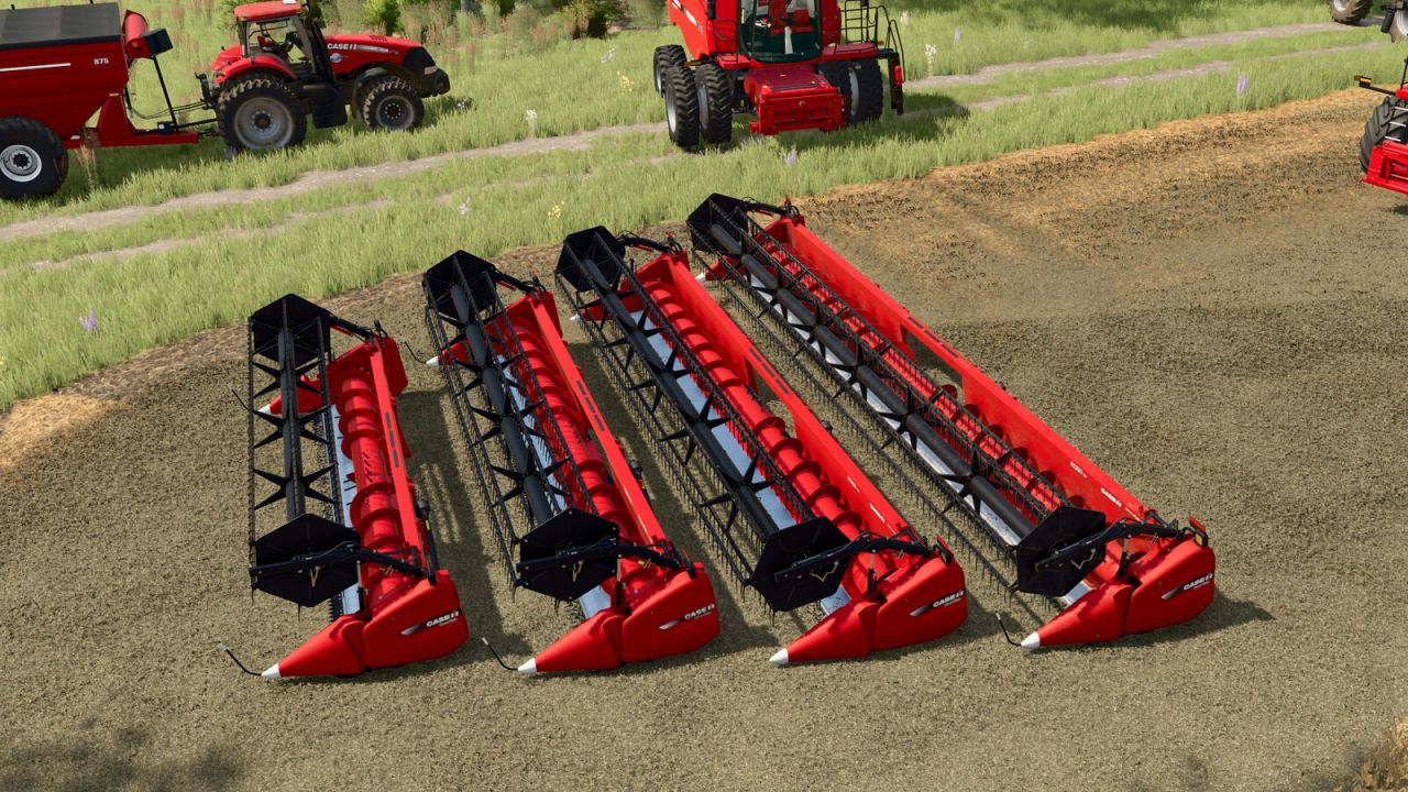 Збиральний агрегат Case IH 3020 Terraflex для Farming Simulator 25