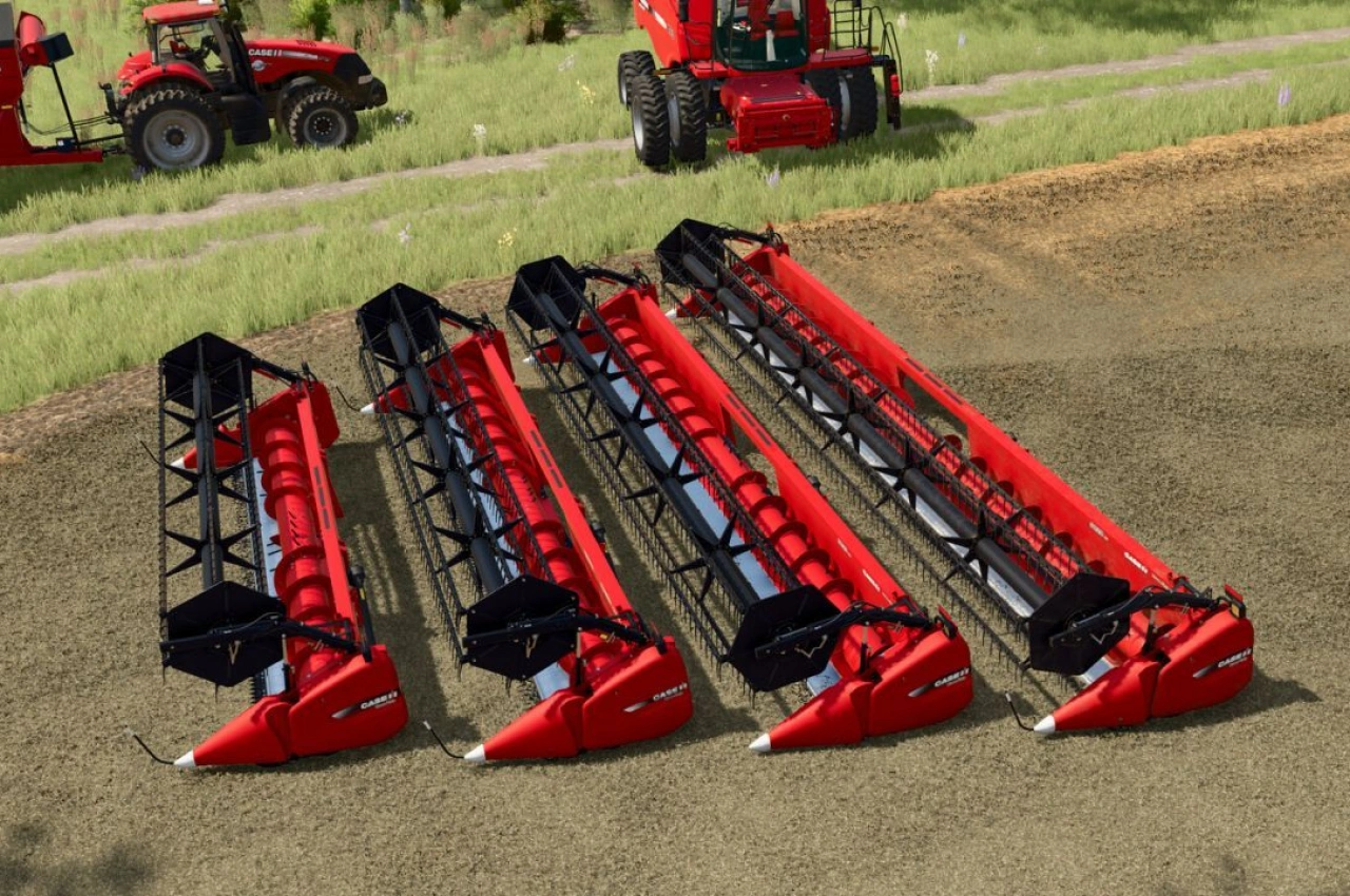 Збиральний агрегат Case IH 3020 Terraflex для Farming Simulator 25 — 2