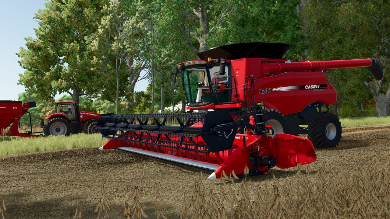 Збиральний агрегат Case IH 3020 Terraflex для Farming Simulator 25