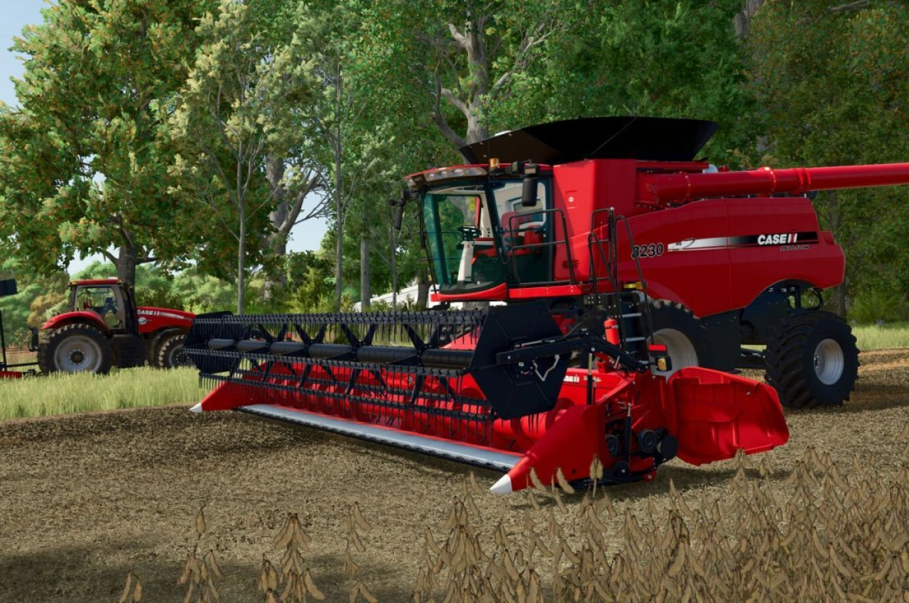 Збиральний агрегат Case IH 3020 Terraflex для Farming Simulator 25 — 3