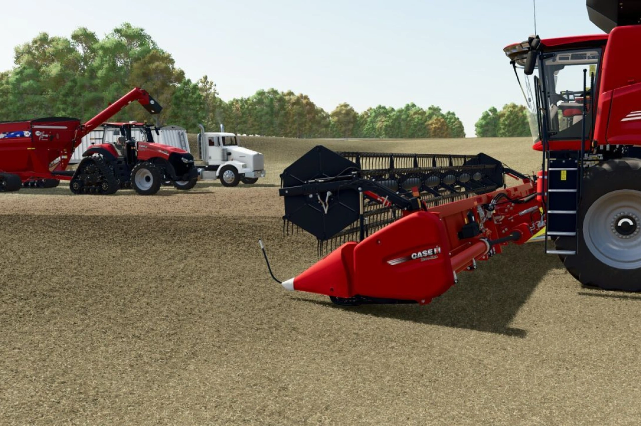 Збиральний агрегат Case IH 3020 Terraflex для Farming Simulator 25 — 4