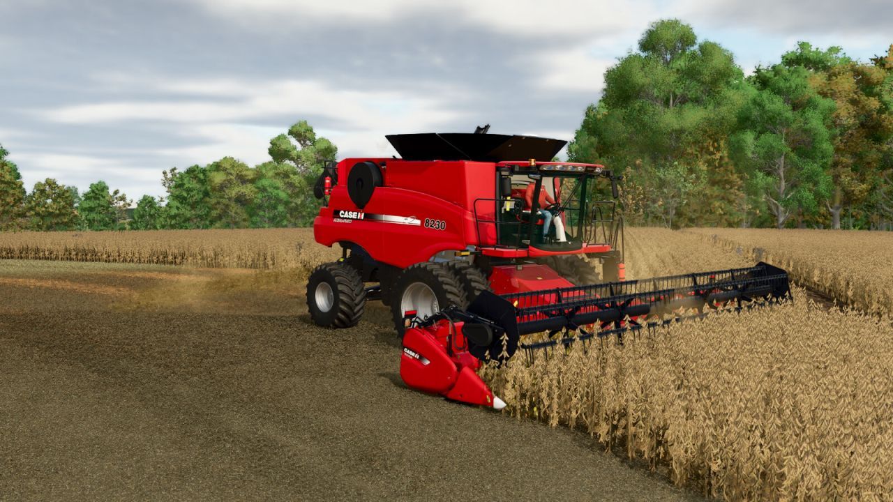 Збиральний агрегат Case IH 3020 Terraflex для Farming Simulator 25
