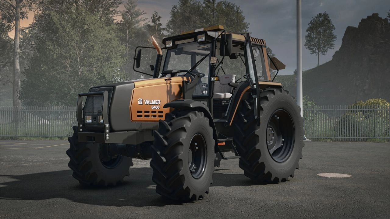 Трактор Valmet 6400 для Farming Simulator 25