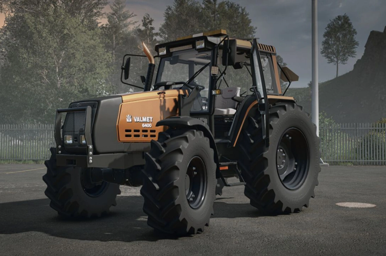 Трактор Valmet 6400 для Farming Simulator 25 — 1