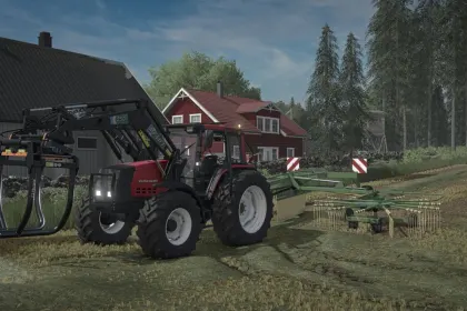 Трактор Valmet 6400 для Farming Simulator 25 — 2