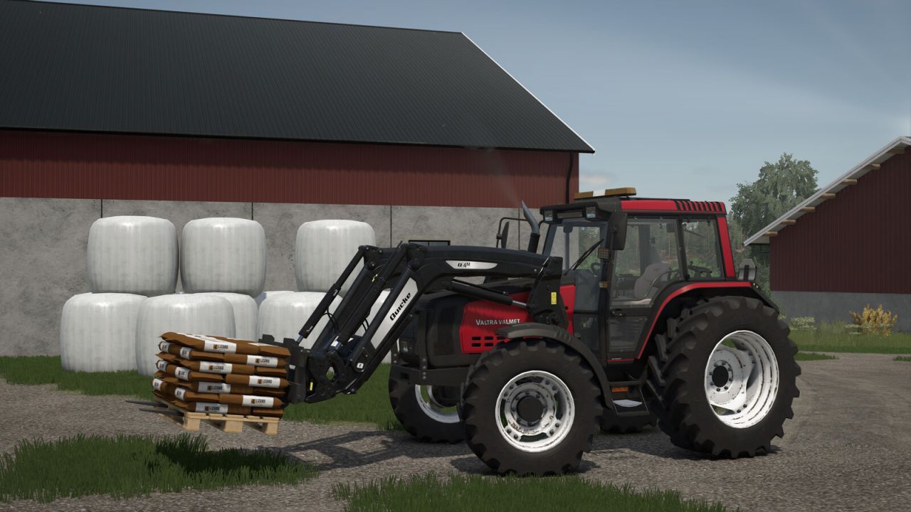 Трактор Valmet 6400 для Farming Simulator 25
