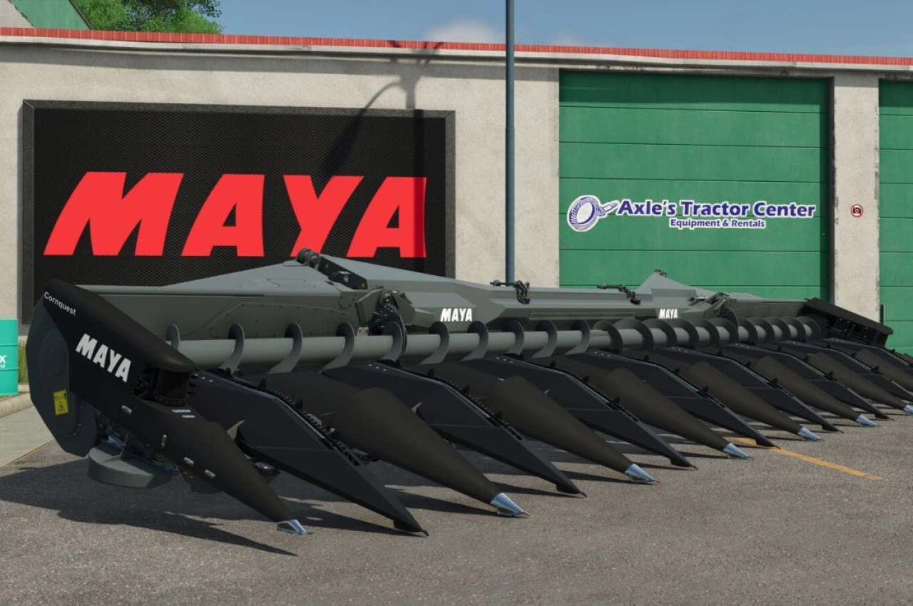 Комбайн Maya Cornquest 16R30FC для Farming Simulator 25 — 1