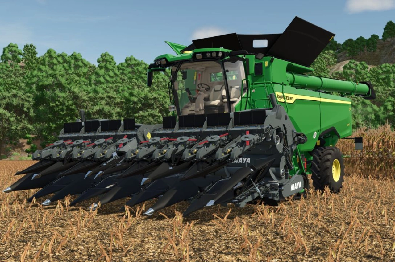 Комбайн Maya Cornquest 16R30FC для Farming Simulator 25 — 2