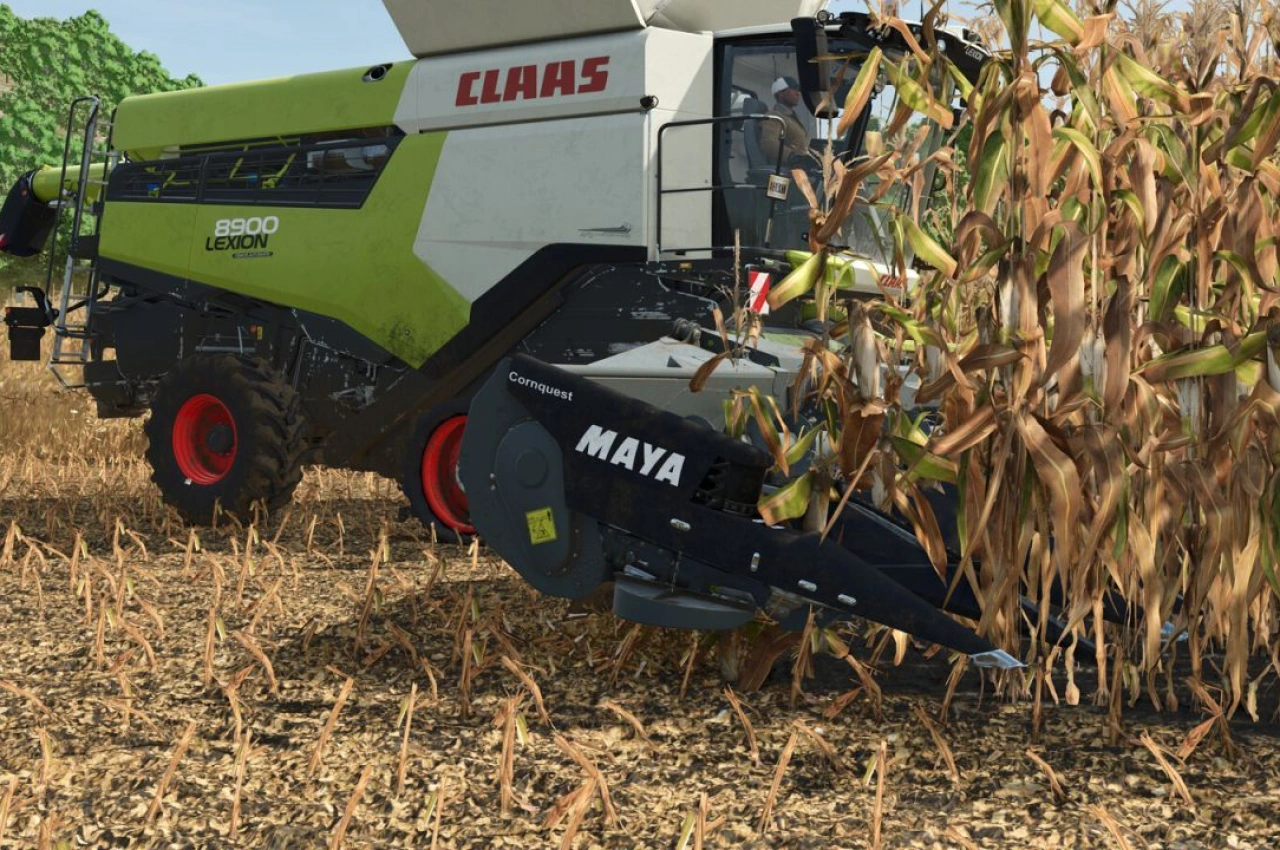 Комбайн Maya Cornquest 16R30FC для Farming Simulator 25 — 5
