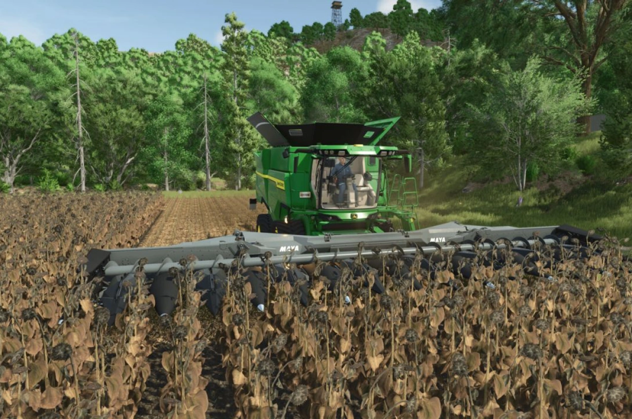 Комбайн Maya Cornquest 16R30FC для Farming Simulator 25 — 6