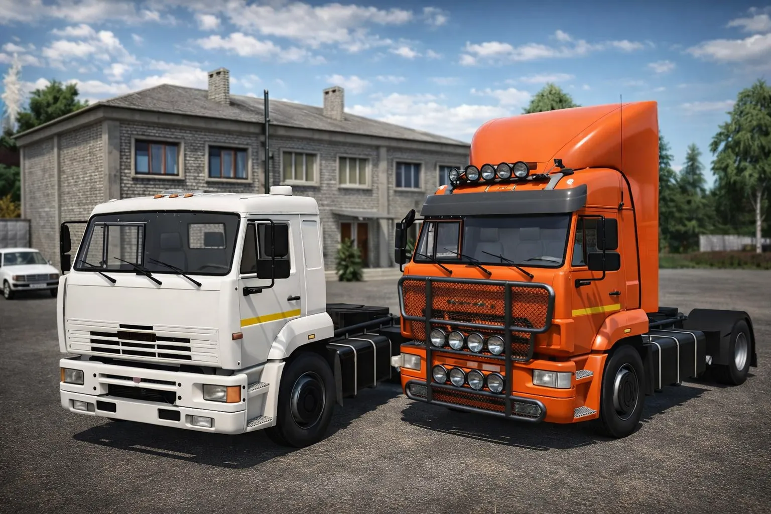 Mod für Lkw Kamaz 5460 v1012 für Farming Simulator 25