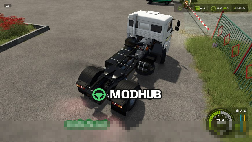 Mod für Lkw Kamaz 5460 v1012 für Farming Simulator 25