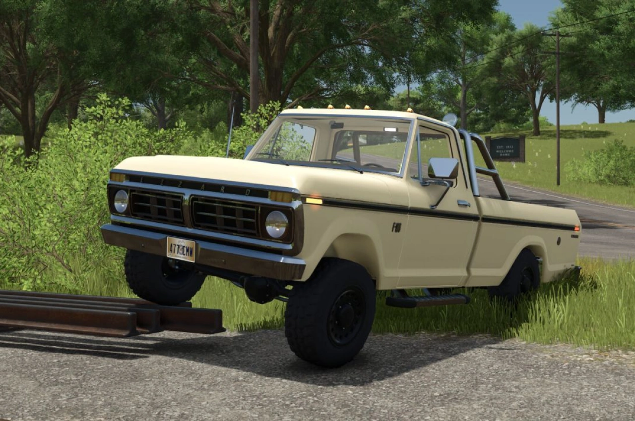 Автомобіль Lizard F-100 Ranger для Farming Simulator 25 — 3