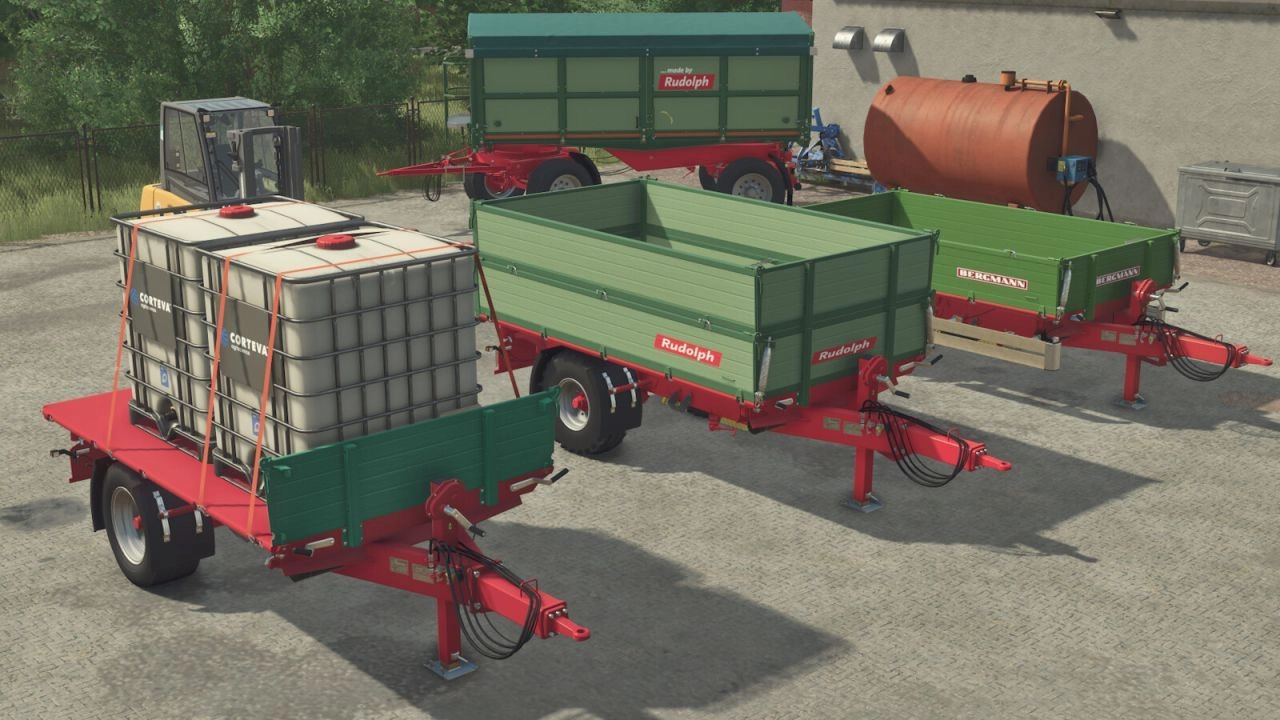 Причіп 3-сайдний Tipper Crossplay для Farming Simulator 25