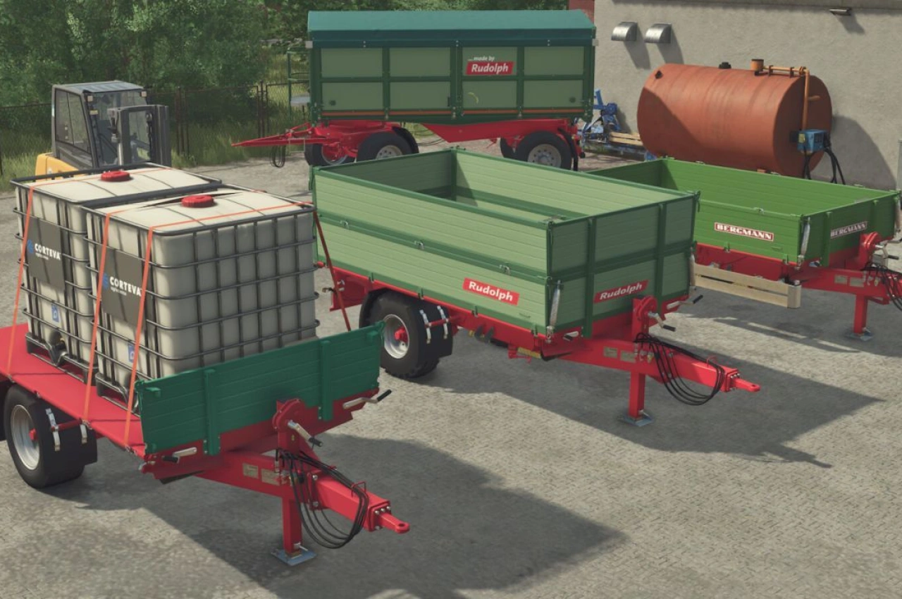 Причіп 3-сайдний Tipper Crossplay для Farming Simulator 25 — 1