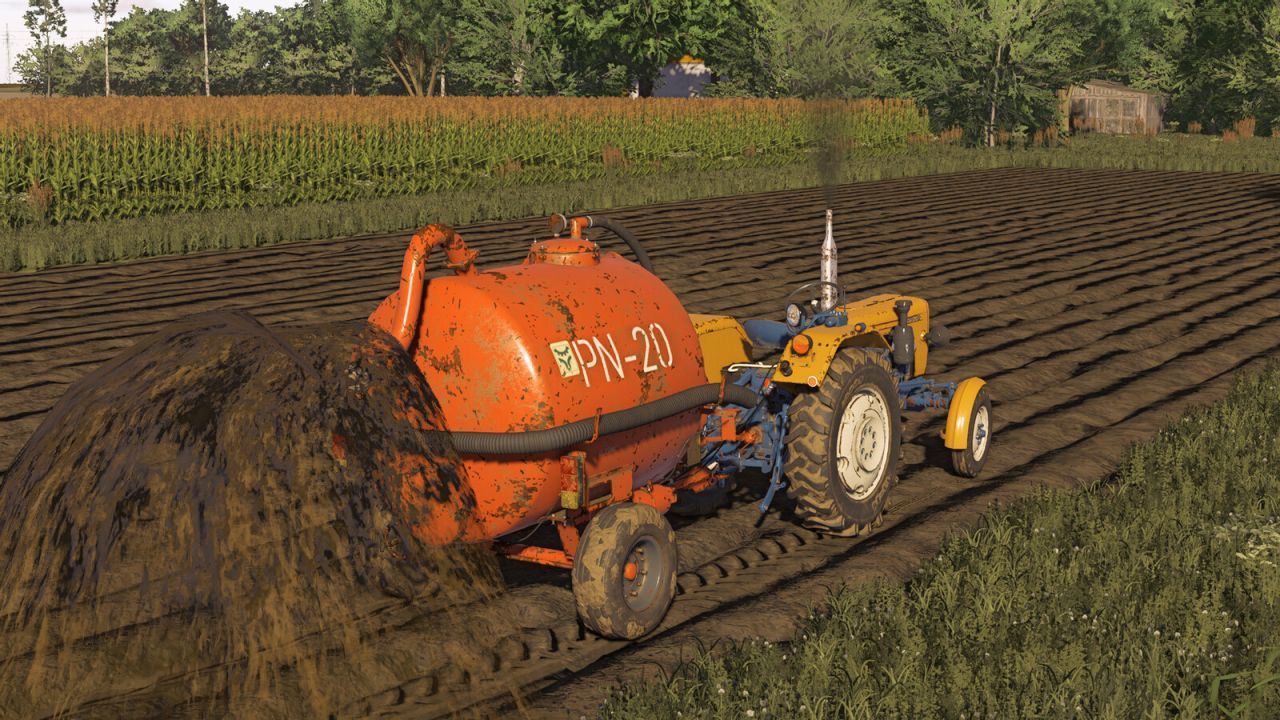 Розкидач гною Meprozet PN-20 для Farming Simulator 25