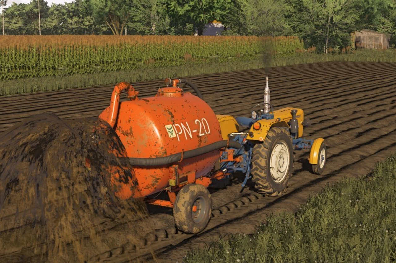 Розкидач гною Meprozet PN-20 для Farming Simulator 25 — 3