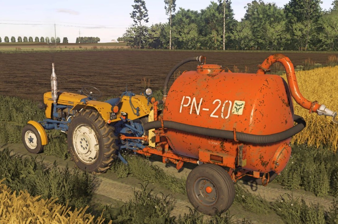 Розкидач гною Meprozet PN-20 для Farming Simulator 25 — 4