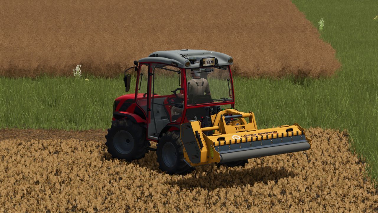 Подрібнювач López Garrido TGA 2200 для Farming Simulator 25