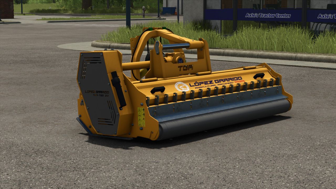 Подрібнювач López Garrido TGA 2200 для Farming Simulator 25