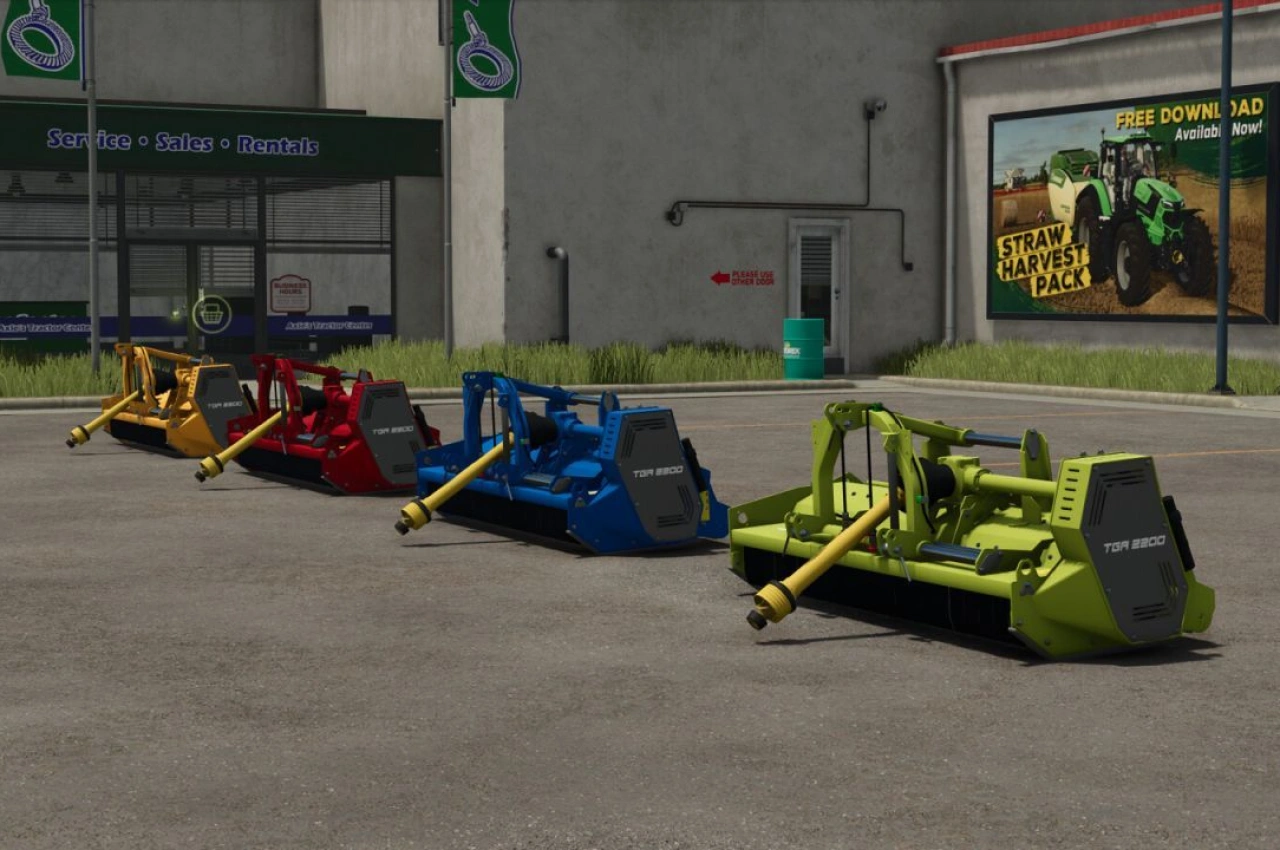 Подрібнювач Lizard TGA 2200 для Farming Simulator 25 — 4