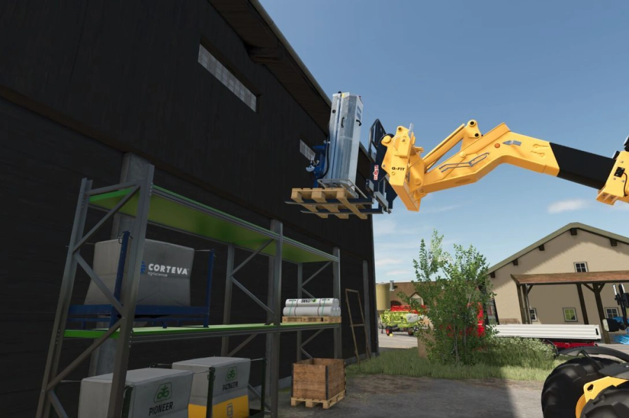 Трактор Isaria Scout з піддоном для Farming Simulator 25 — 2