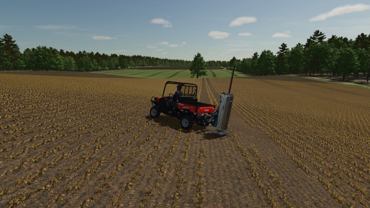 Трактор Isaria Scout з піддоном для Farming Simulator 25