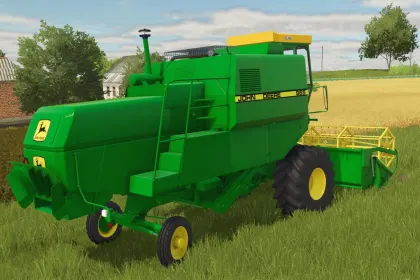 Легендарний Комбайн John Deere 965 для Farming Simulator 25 — 120 к.с. та Жатки 3.45/4.25 м — 2
