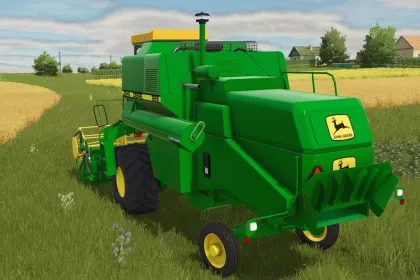 Легендарний Комбайн John Deere 965 для Farming Simulator 25 — 120 к.с. та Жатки 3.45/4.25 м — 3