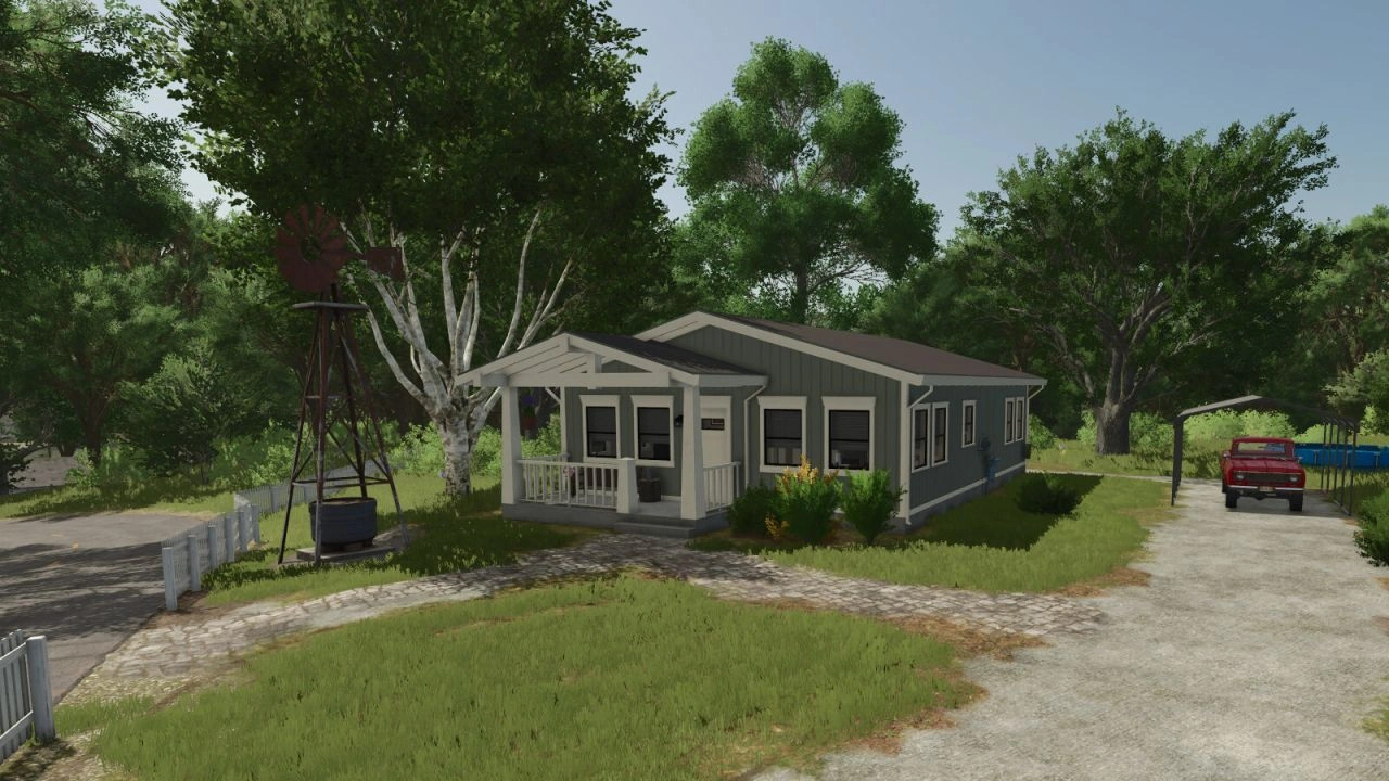 Сільський будинок Classic для Farming Simulator 25