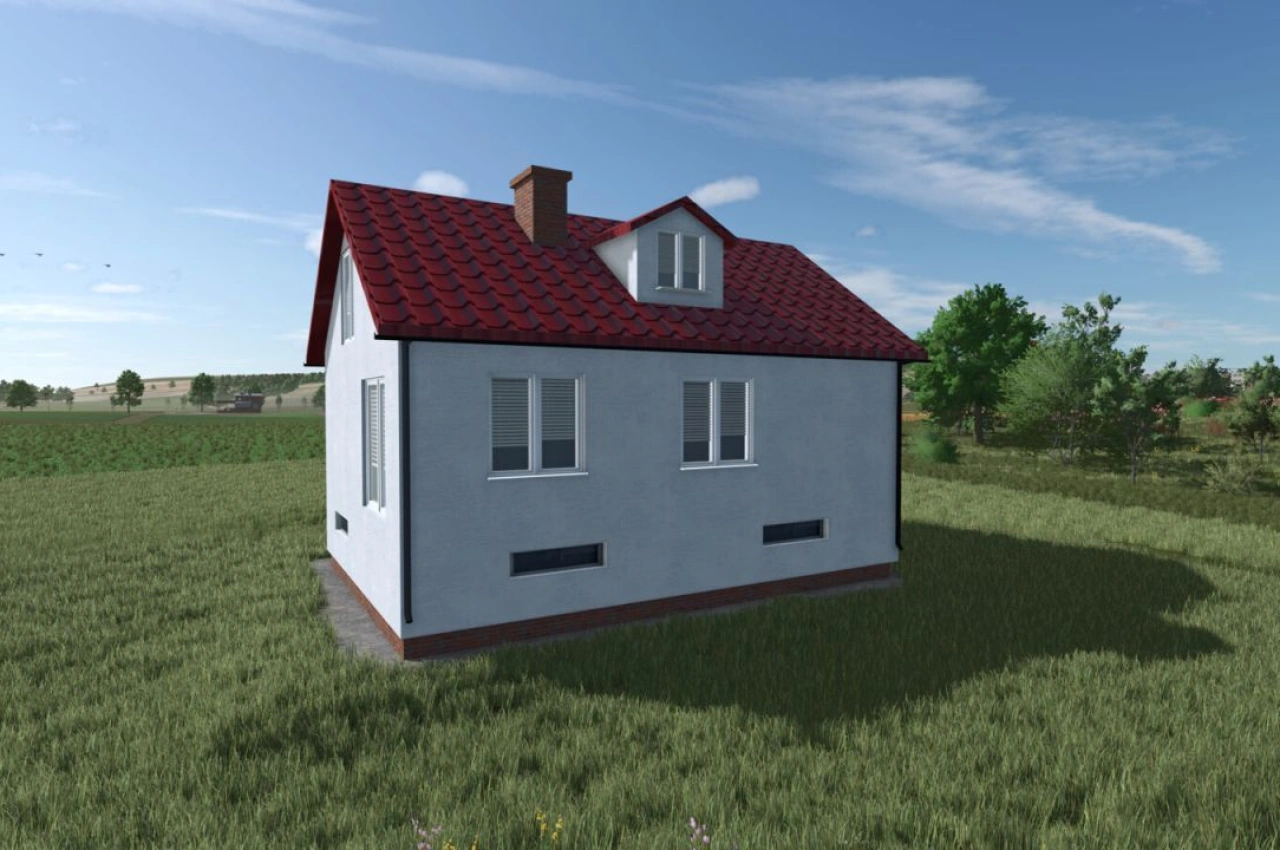 Будівля Сучасний Фермерський Дім для Farming Simulator 25 — 1