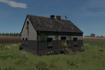 Gebäude Polnisches Haus für Farming Simulator 25 — 2