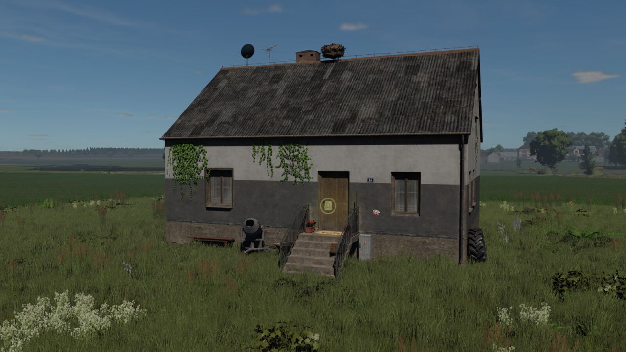 Gebäude Polnisches Haus für Farming Simulator 25