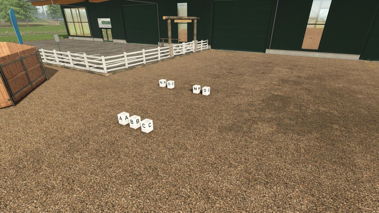 Ринг для верхової їзди 2k26 для Farming Simulator 25